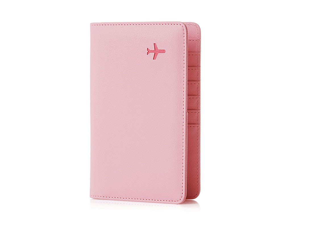 Style + Design pink case magenta wallet accessory brand leather