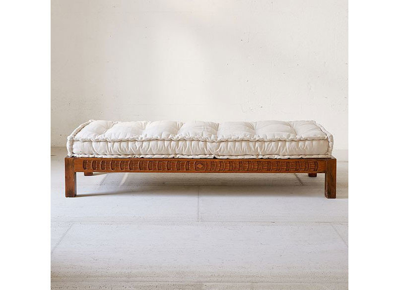 City Copenhagen Kyoto Marrakech Palm Springs Style + Design Travel Shop Tulum wall furniture bed frame bed indoor couch studio couch product design mattress wood Bedroom product angle ottoman outdoor furniture futon seat tan