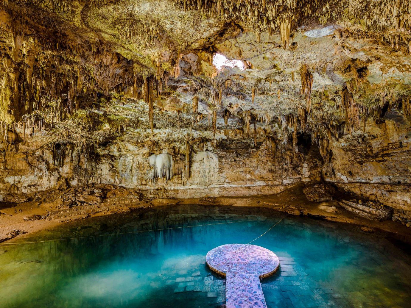 Trip Ideas water outdoor grass Nature reflection formation cave rock underground lake pond watercourse water resources geology mineral spring water feature landscape sea cave swimming
