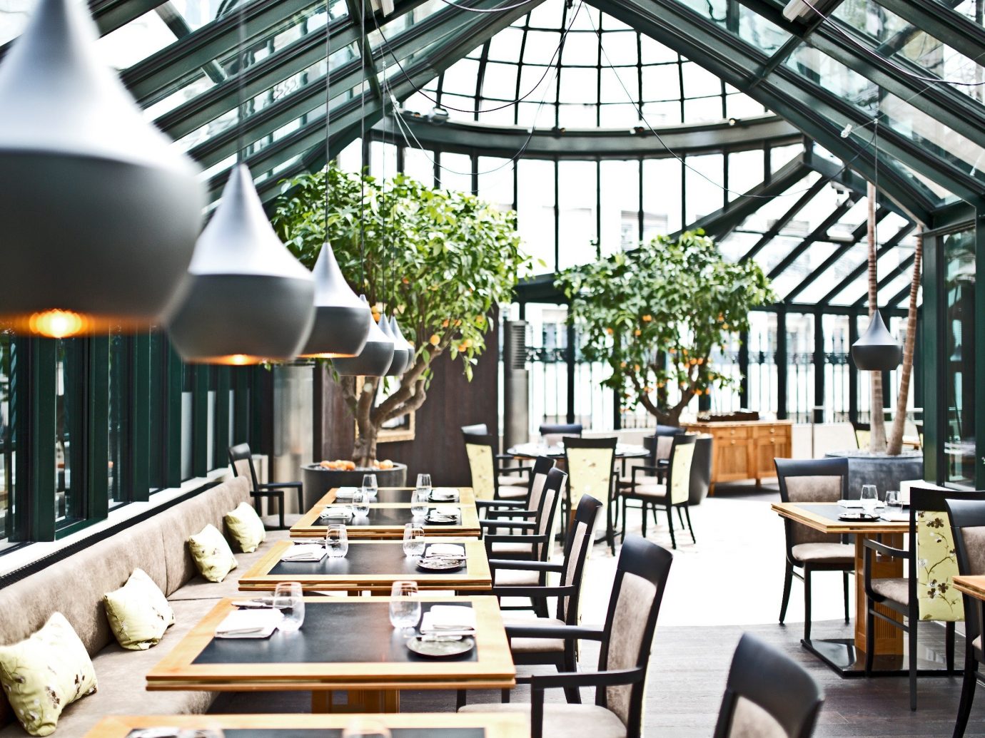 Austria europe Hotels Vienna restaurant interior design outdoor structure roof