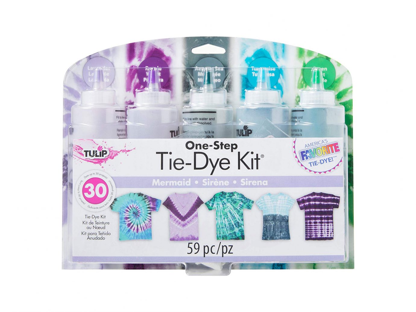 Tulip One-Step Tie Dye 5-Color Kit