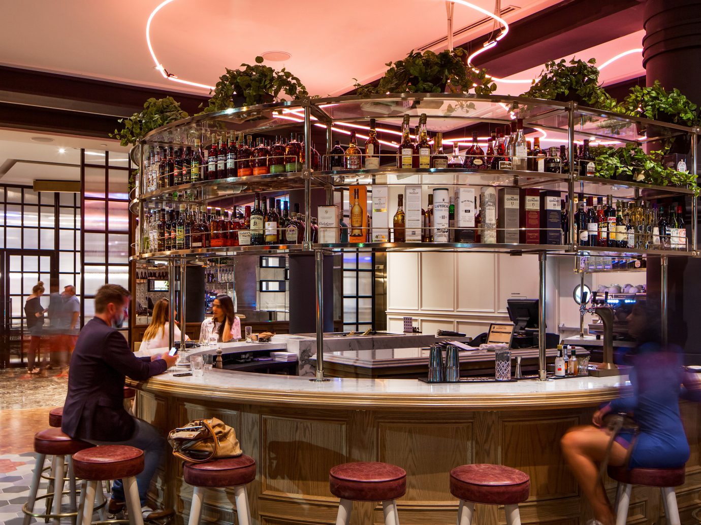 Canada Hotels Toronto building restaurant Bar interior design café several