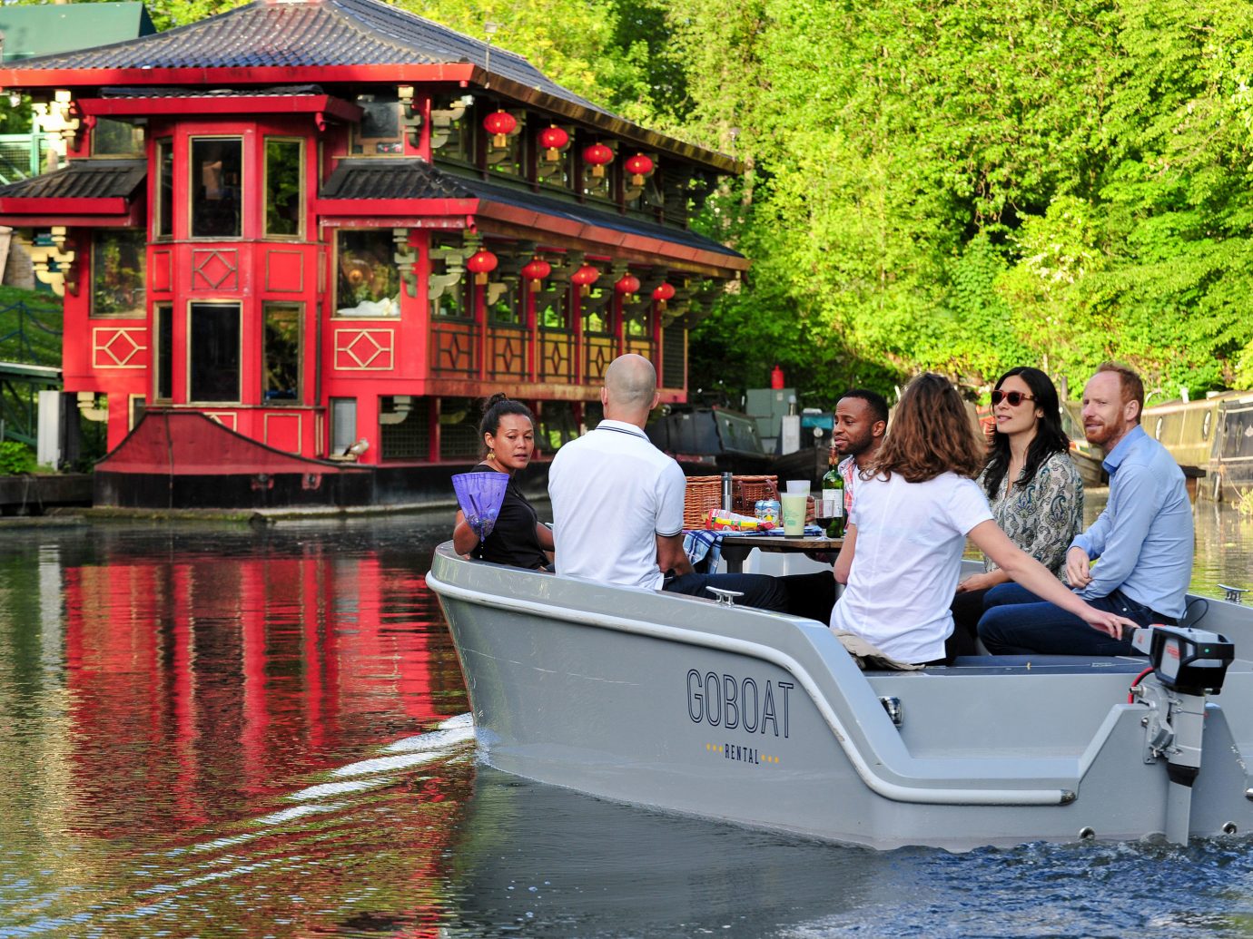 waterway water transportation Boat water plant boating leisure Canal tree recreation vehicle tourism watercraft rowing