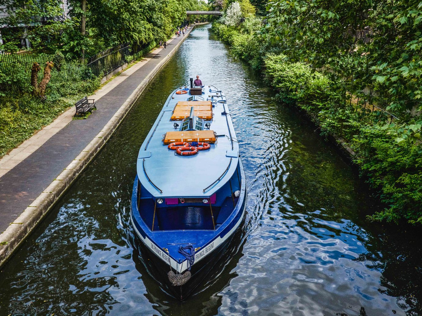 London Shell river canal ship travel boat