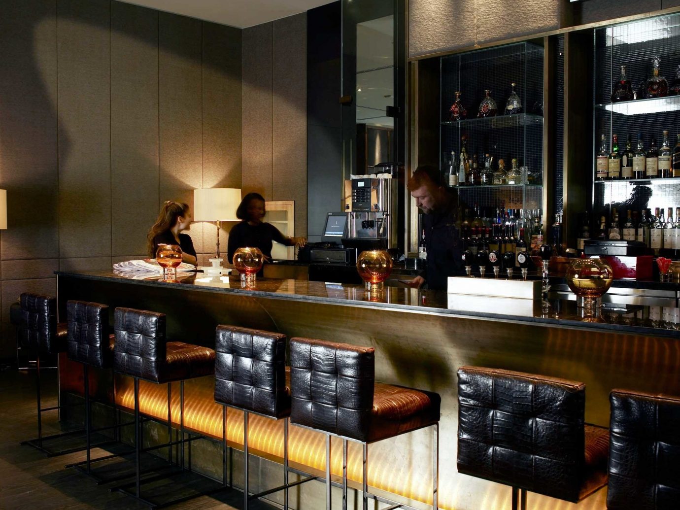 Bar Canada Drink Hotels Luxury Toronto indoor restaurant interior design café meal several
