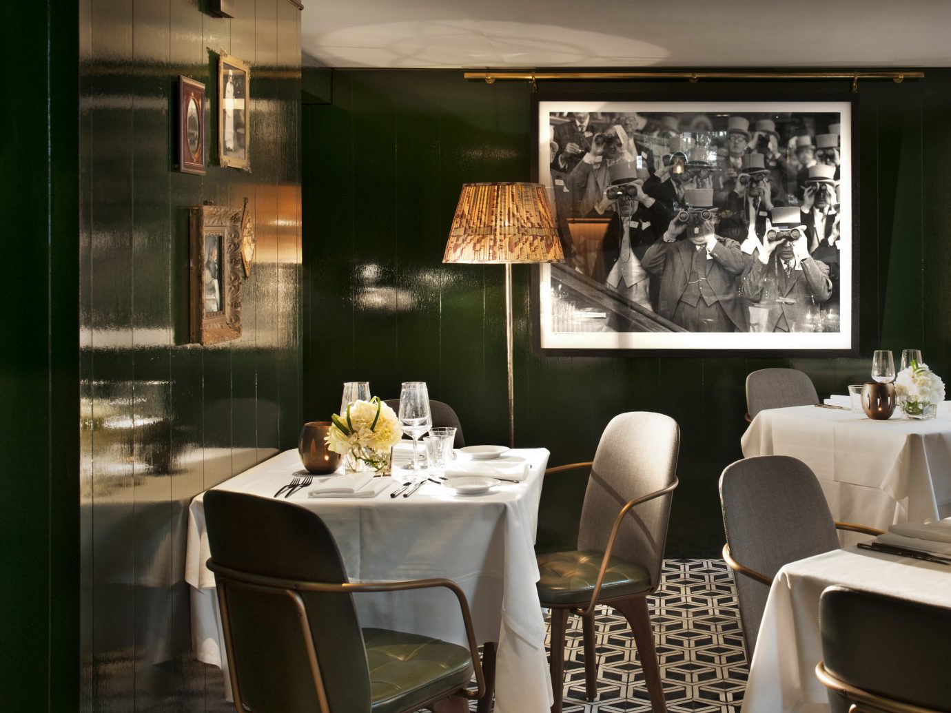 Dining room at il Pampero in Belgravia, London