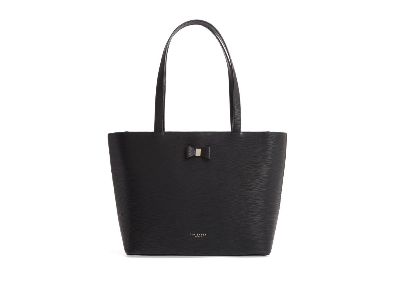 Ted Baker Tonal Bow Small Leather Shopper