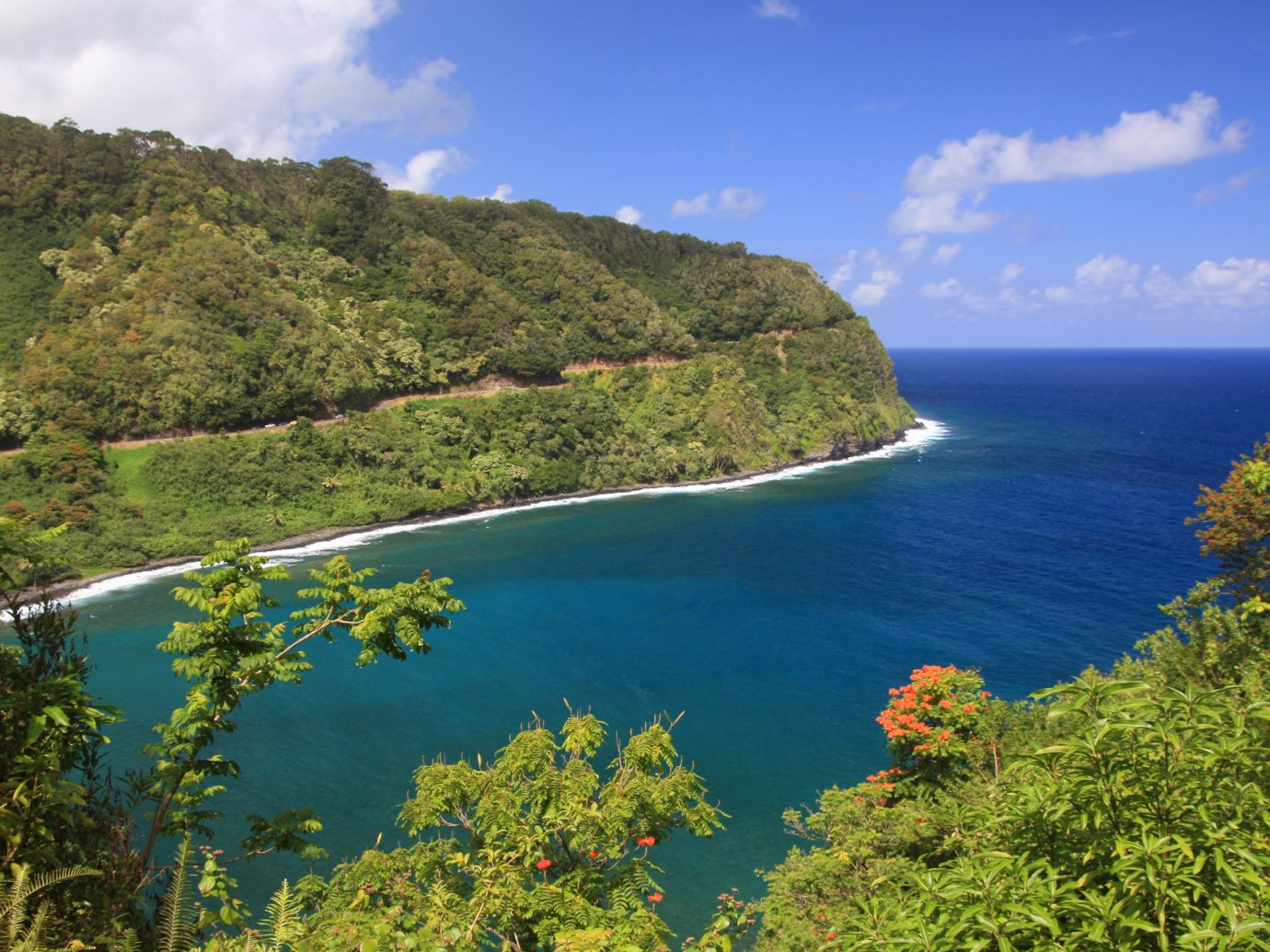 Road to Hana Maui Hawaii Pacific ocean scenic