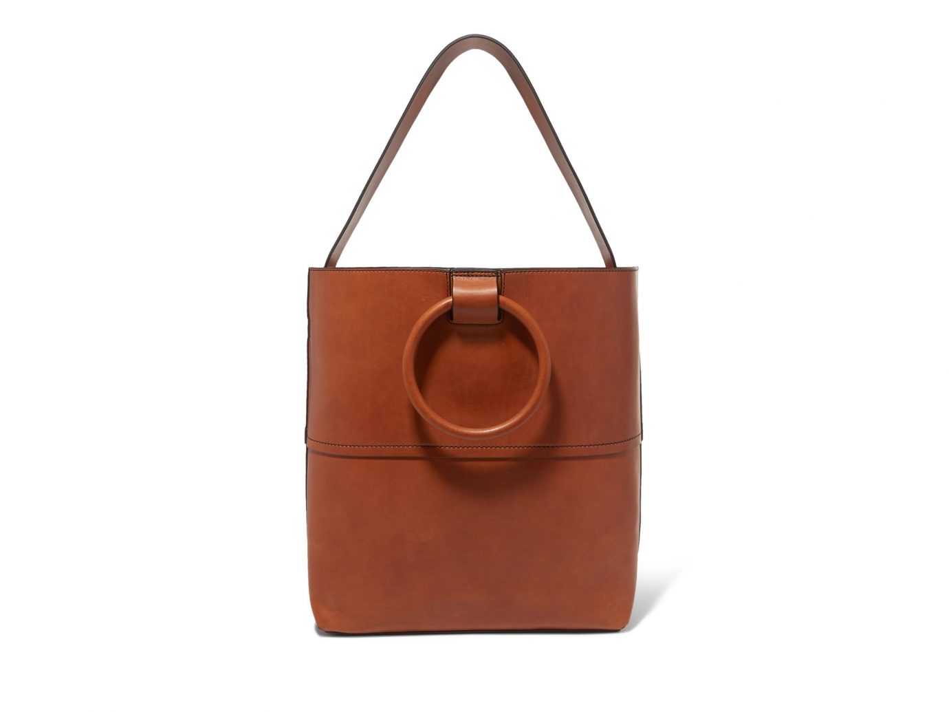 Theory Hoop Leather Tote