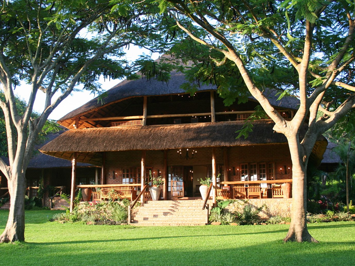 Main Lodge Outside Kumbali Lodge