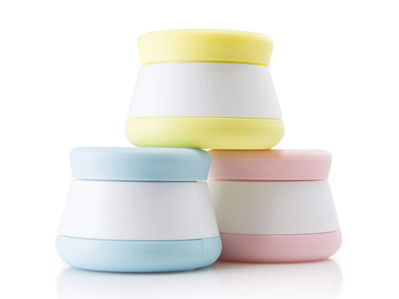 Silicone Cosmetic Cream Travel Jars