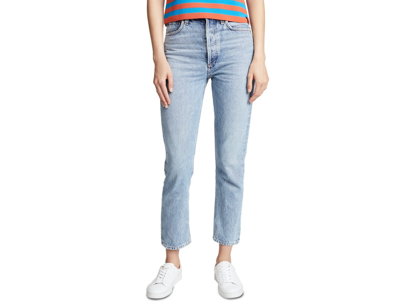 AGOLDE Riley High Rise Cropped Jeans