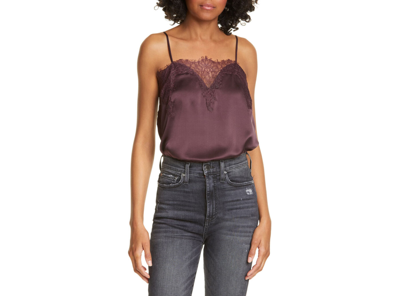Cami NYC The Sweetheart Silk Charmeuse Camisole