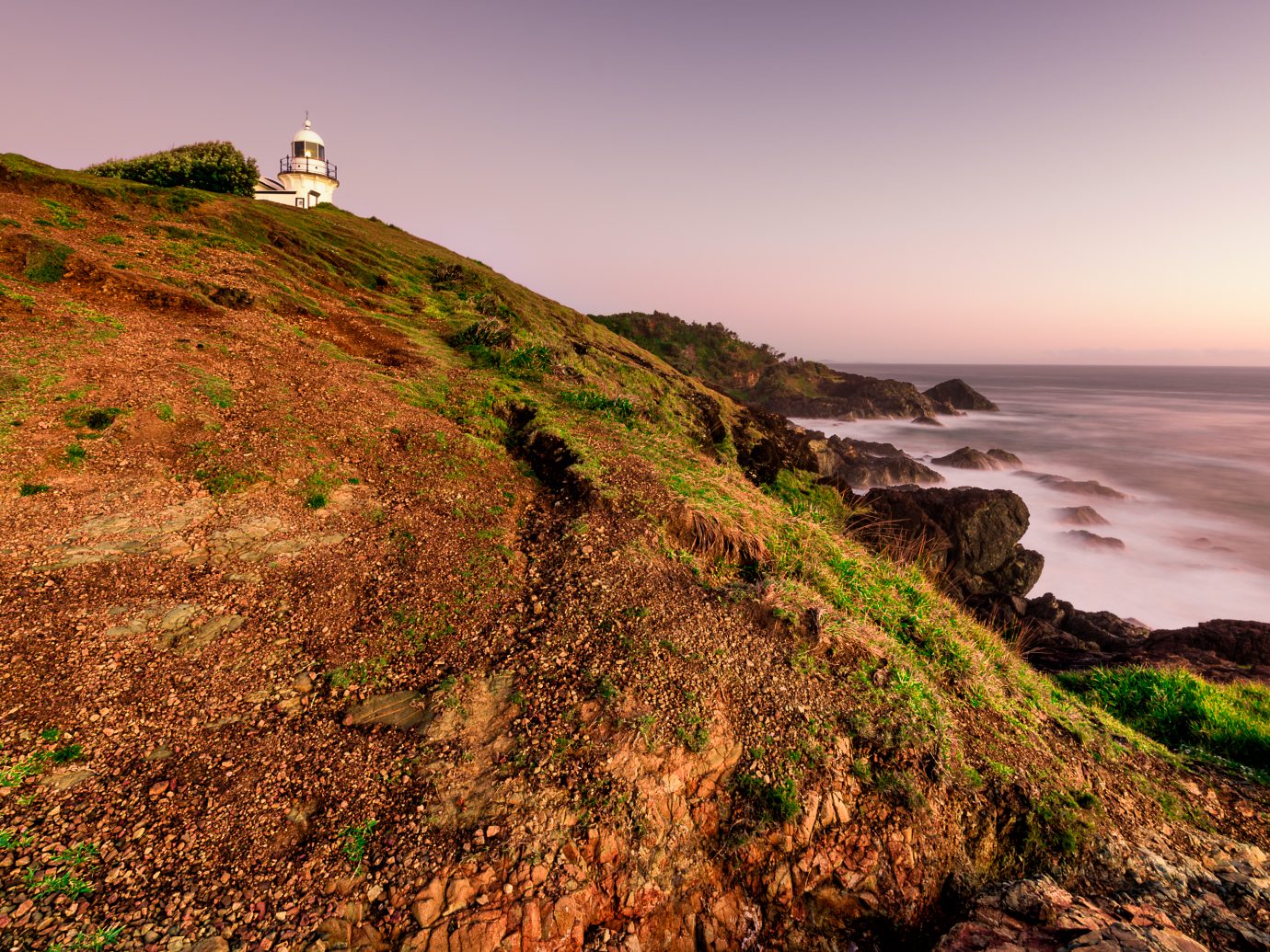 at Lighthouse Beach during sunrise - located in Port Macquarie