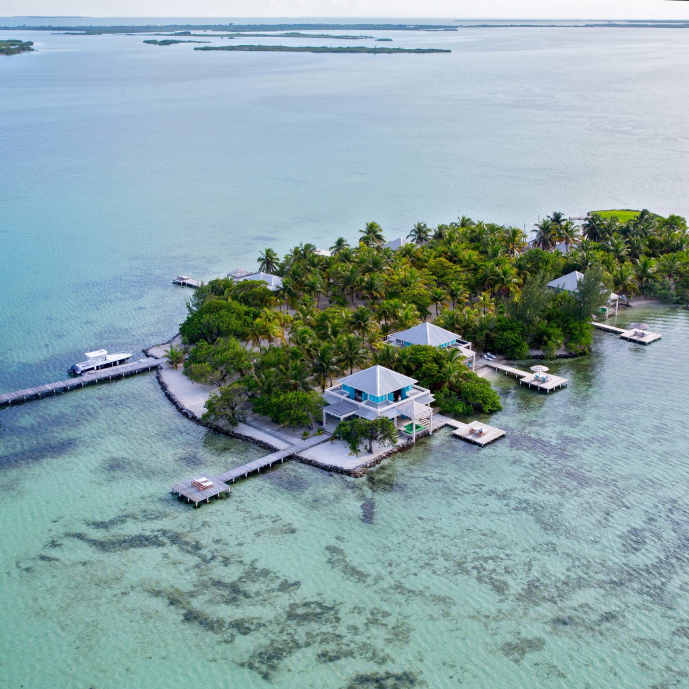 Island with Cayo Espanto Resort