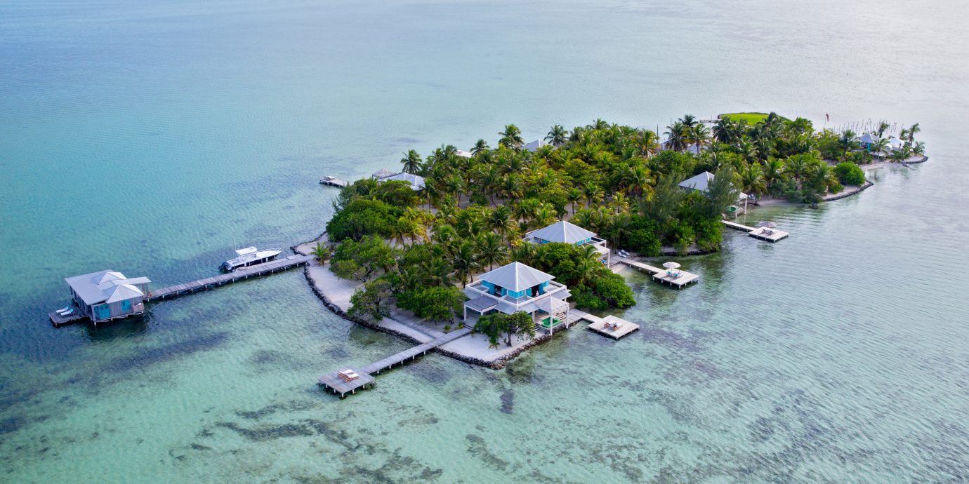 Island with Cayo Espanto Resort