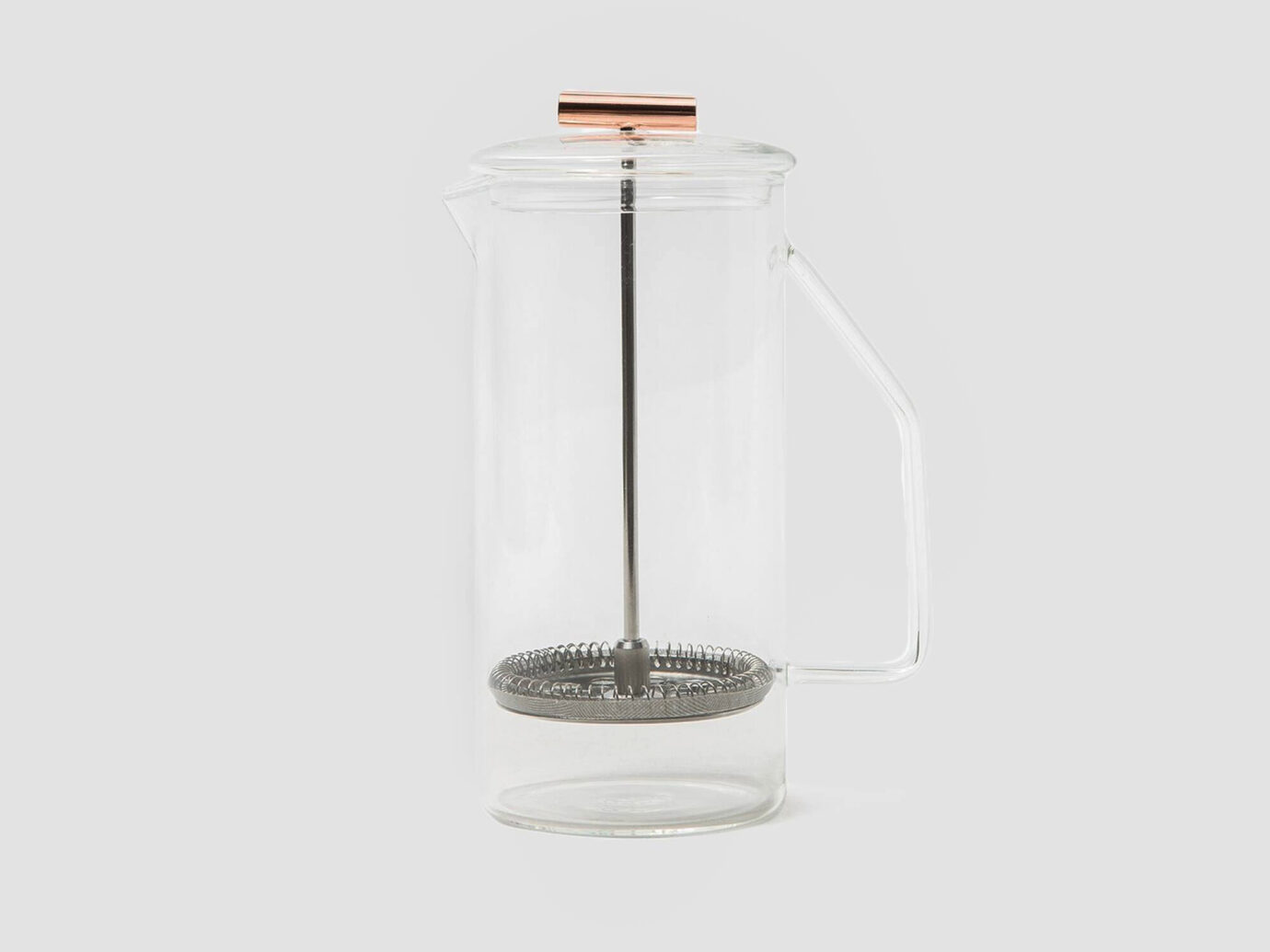Yield Design French Press in Clear