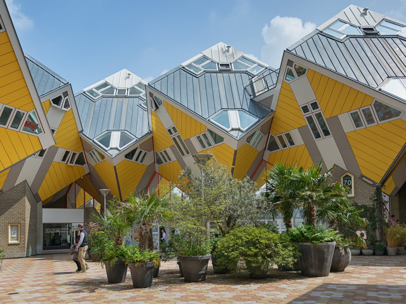 Cube houses in Rotterdam, Netherlands