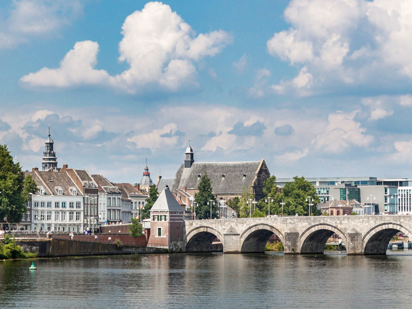 Beautiful view of Maastricht
