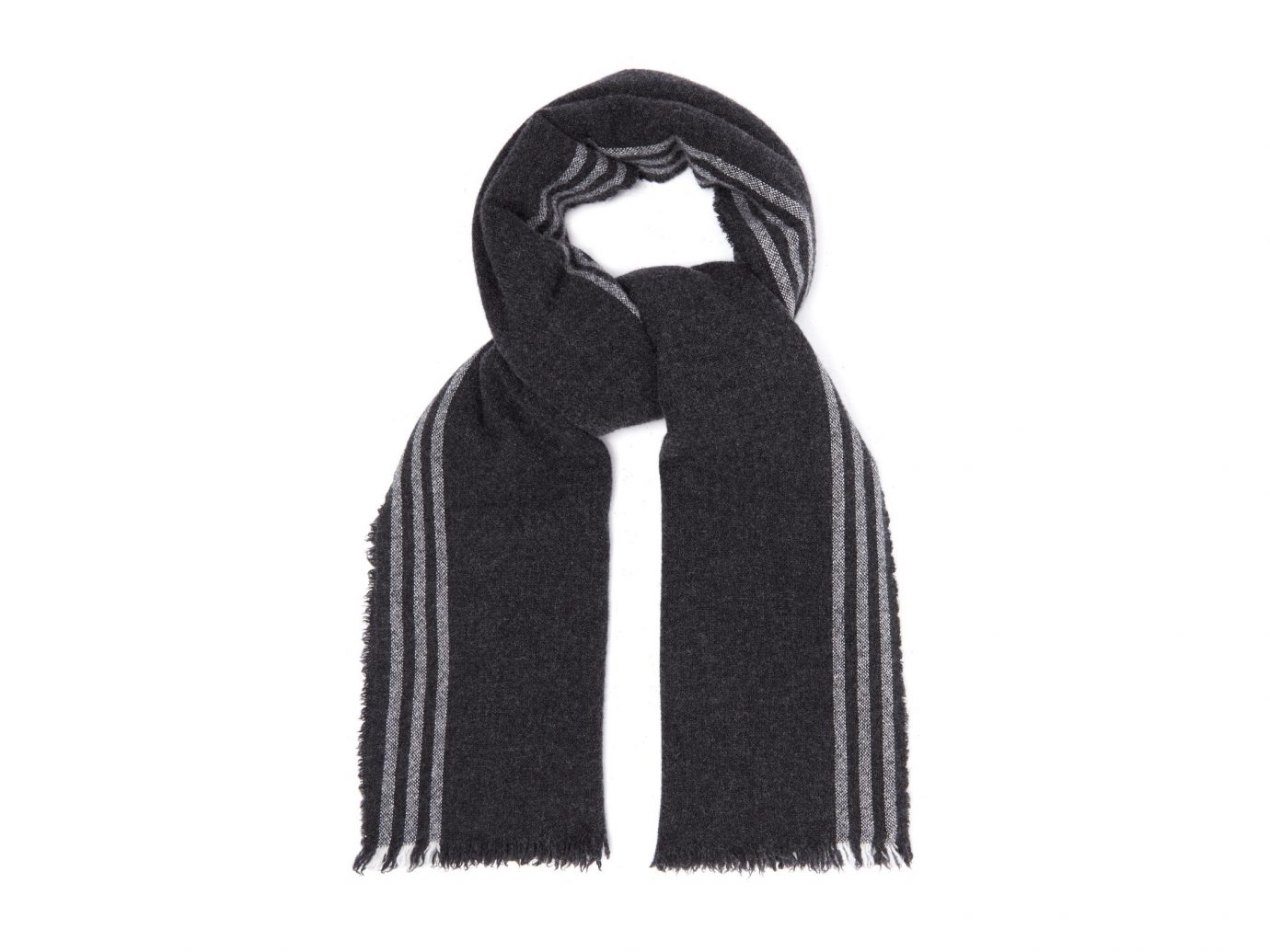 Begg & Co. Beaufort Washed wool and cashmere-blend scarf
