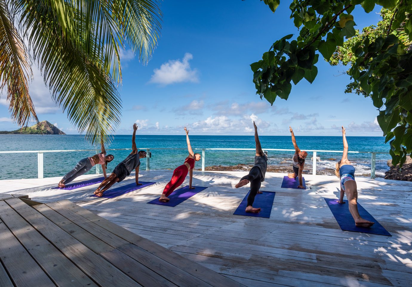Outdoor Yoga at The BodyHoliday, St. Lucia