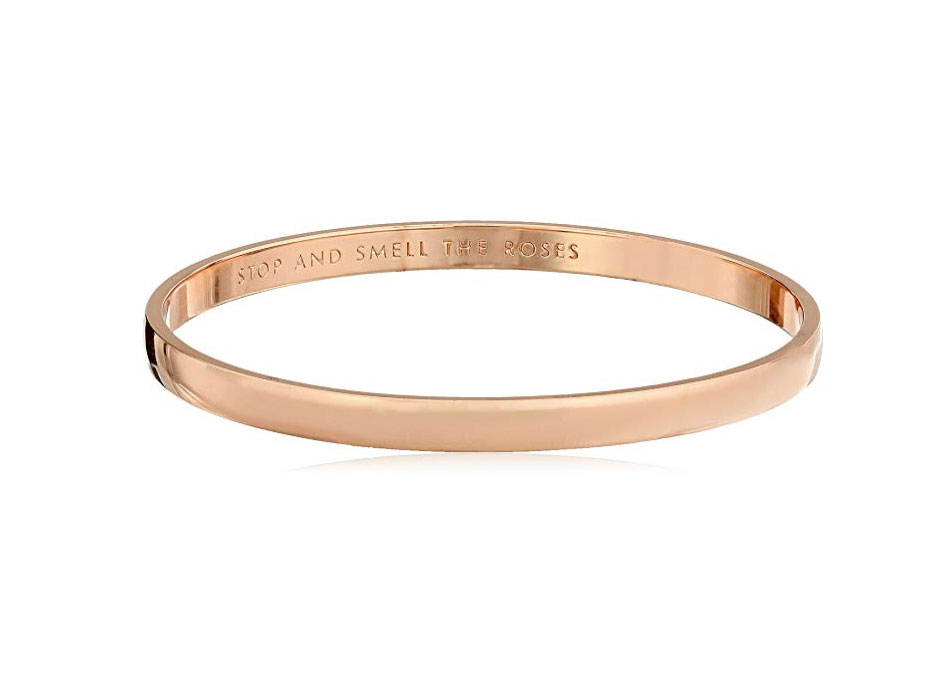 Kate Spade New York Stop and Smell The Roses Idiom Bangle