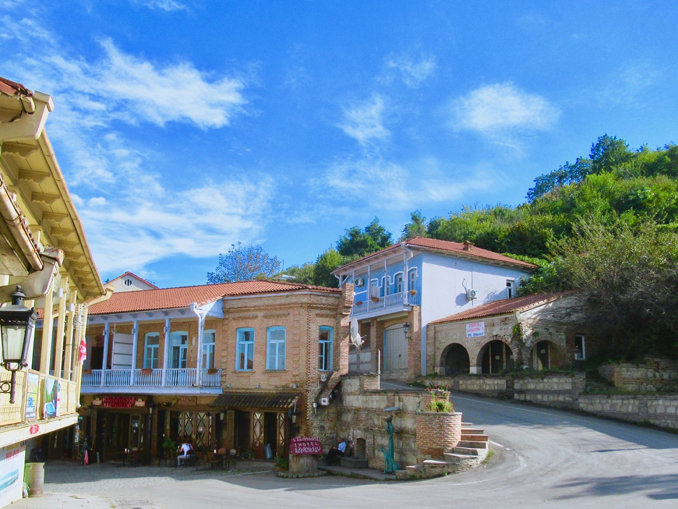Street view of Sighnaghi