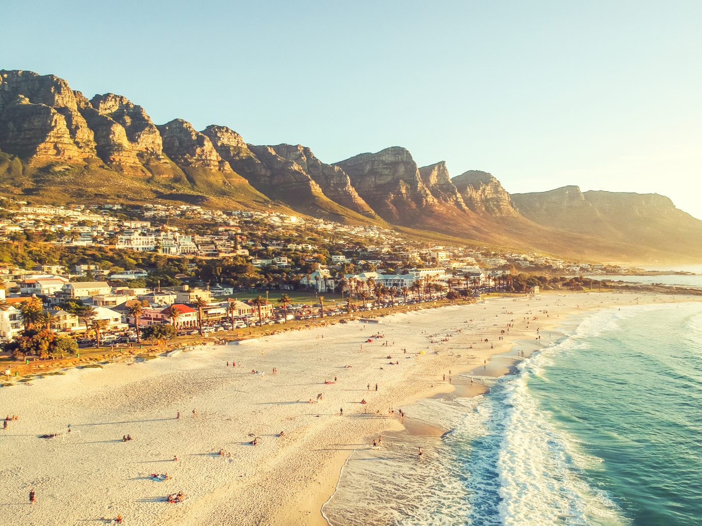Camps Bay, of Cape Town, Western Cape, South Africa.