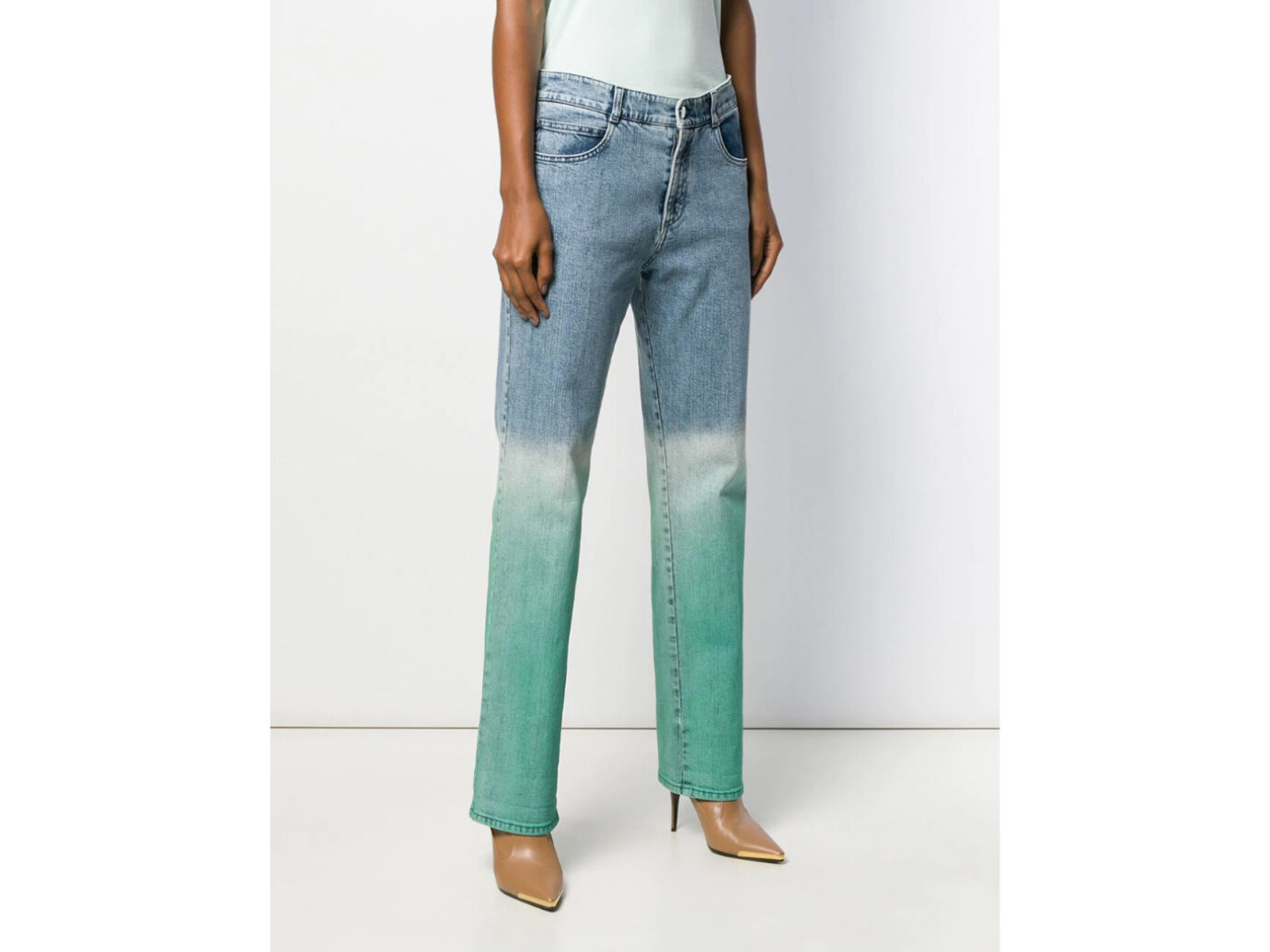 Stella McCartney Dip-Dye Jeans
