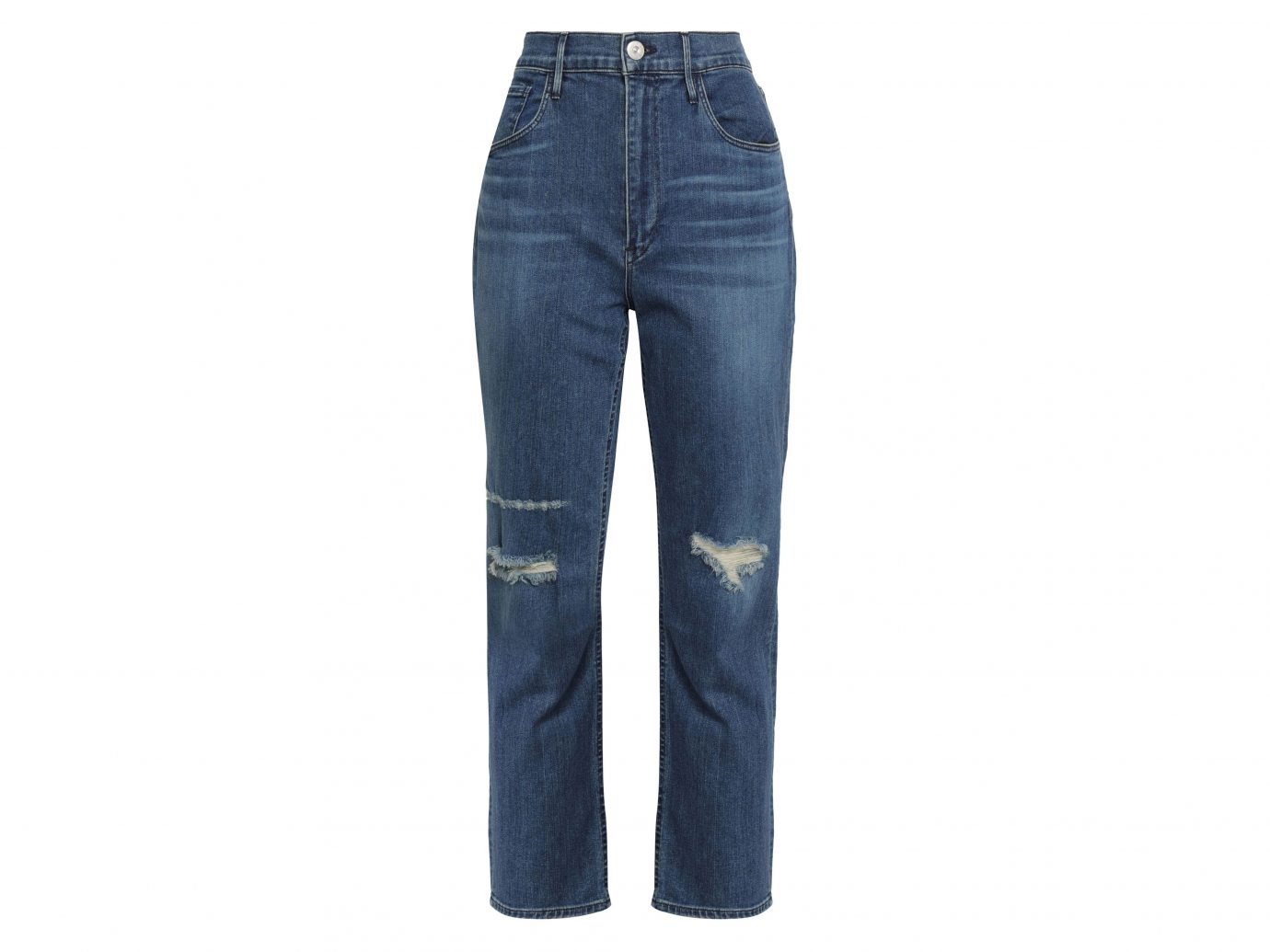 3X1 Colette Distressed High-Rise Slim-Leg Jeans