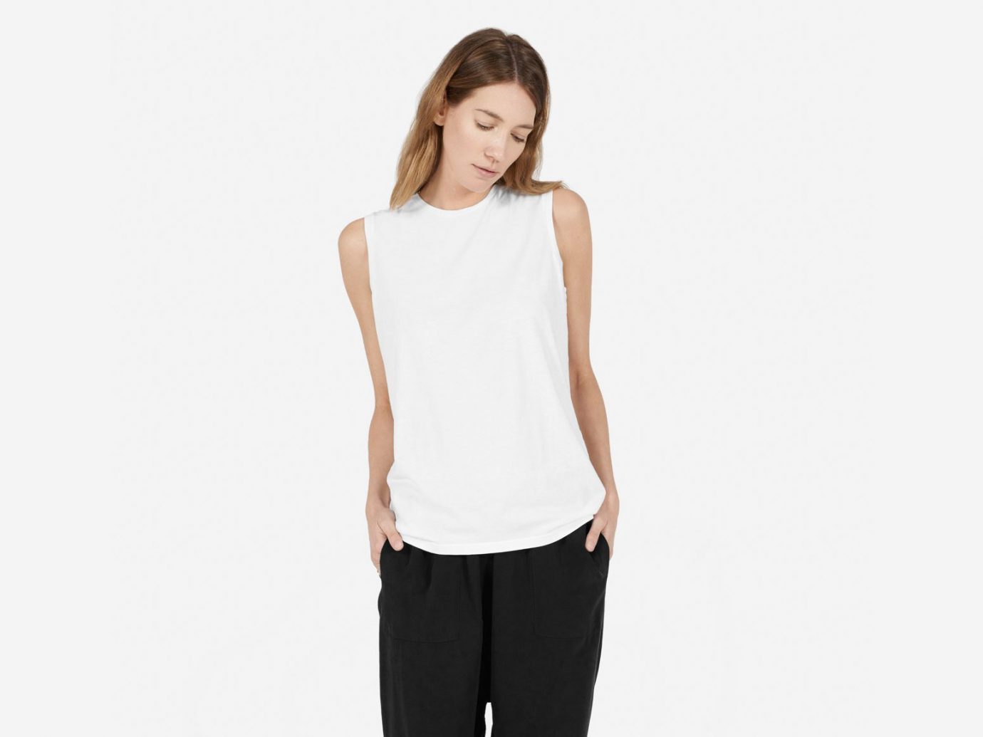 Everlane The Cotton Muscle Tank