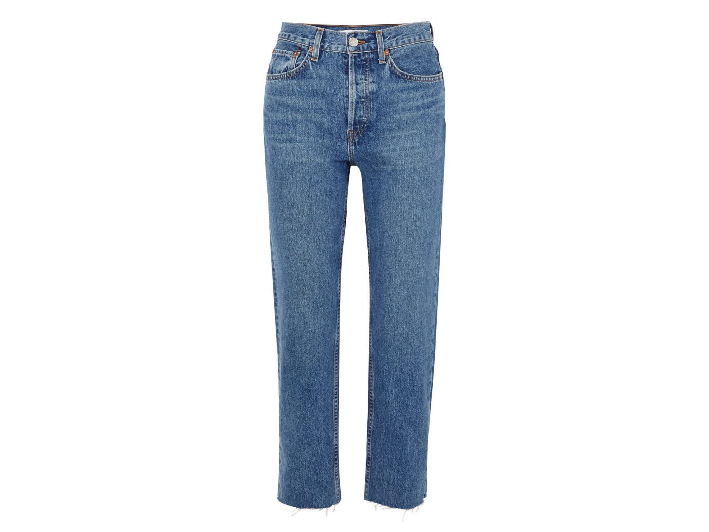 RE/DONE Originals Stovepipe high-rise straight-leg jeans