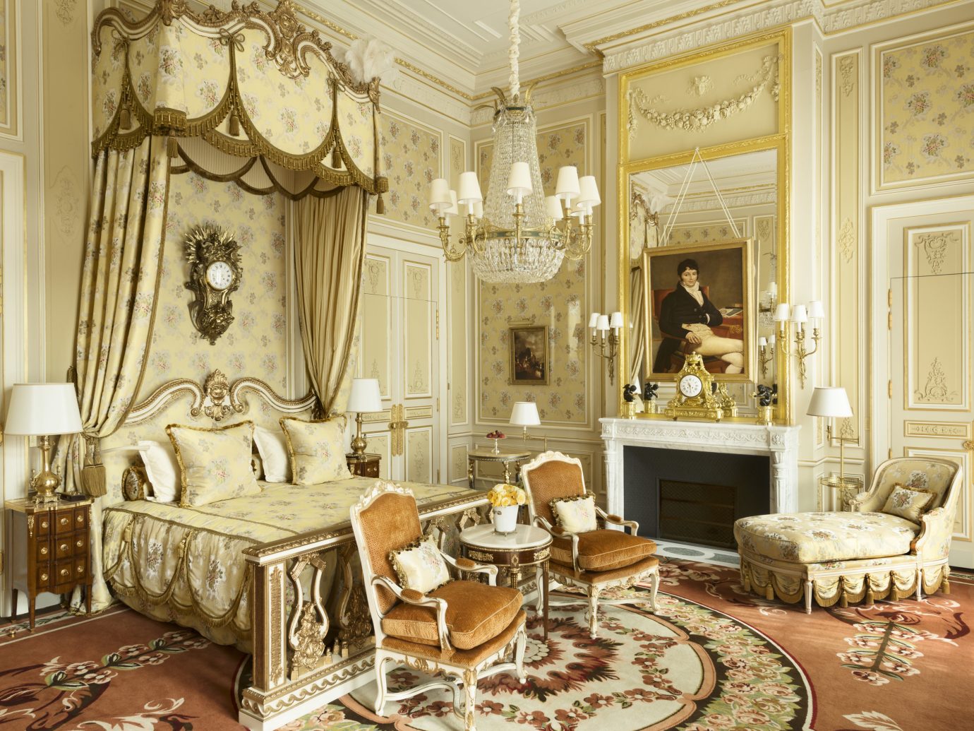 Bedroom at Ritz Paris