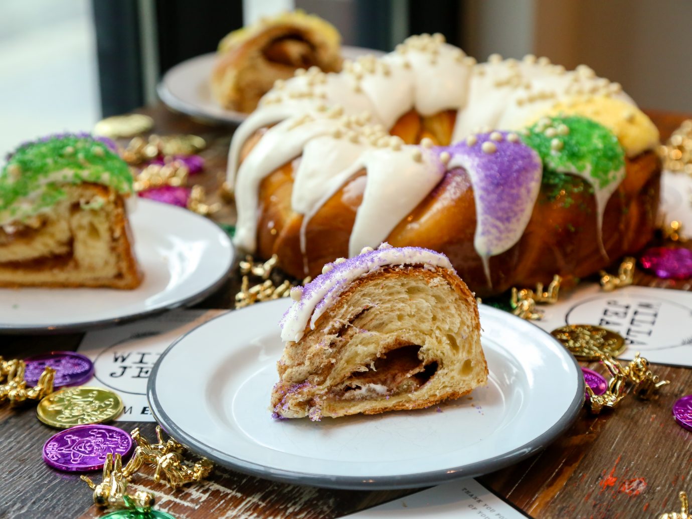 Kings Cake at Willa Jean New Orleans