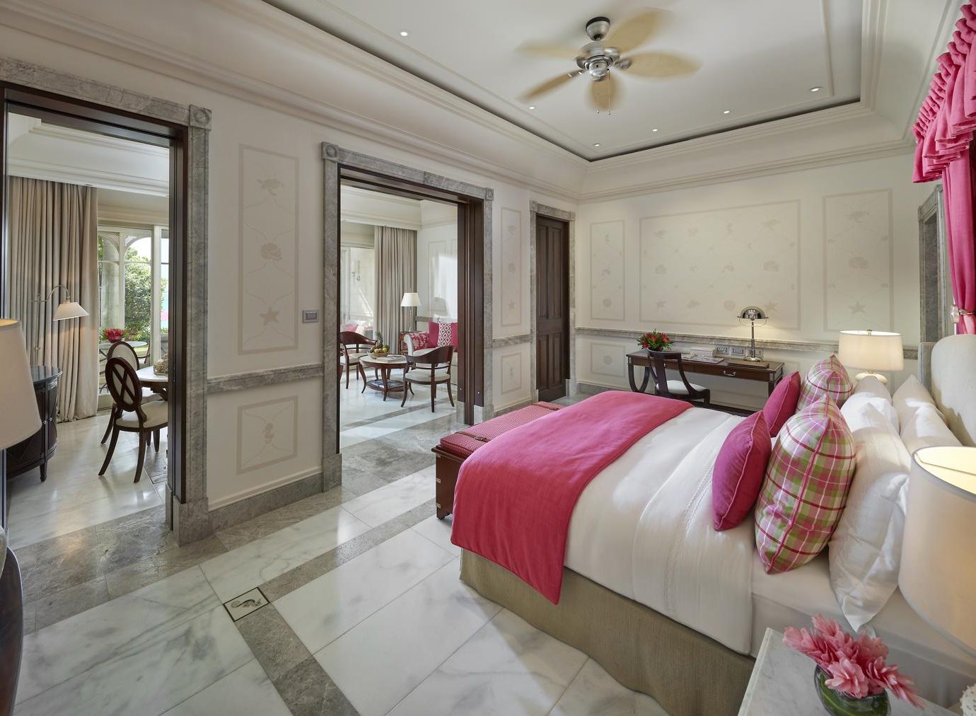 Bedroom of Mandarin Oriental Canouan