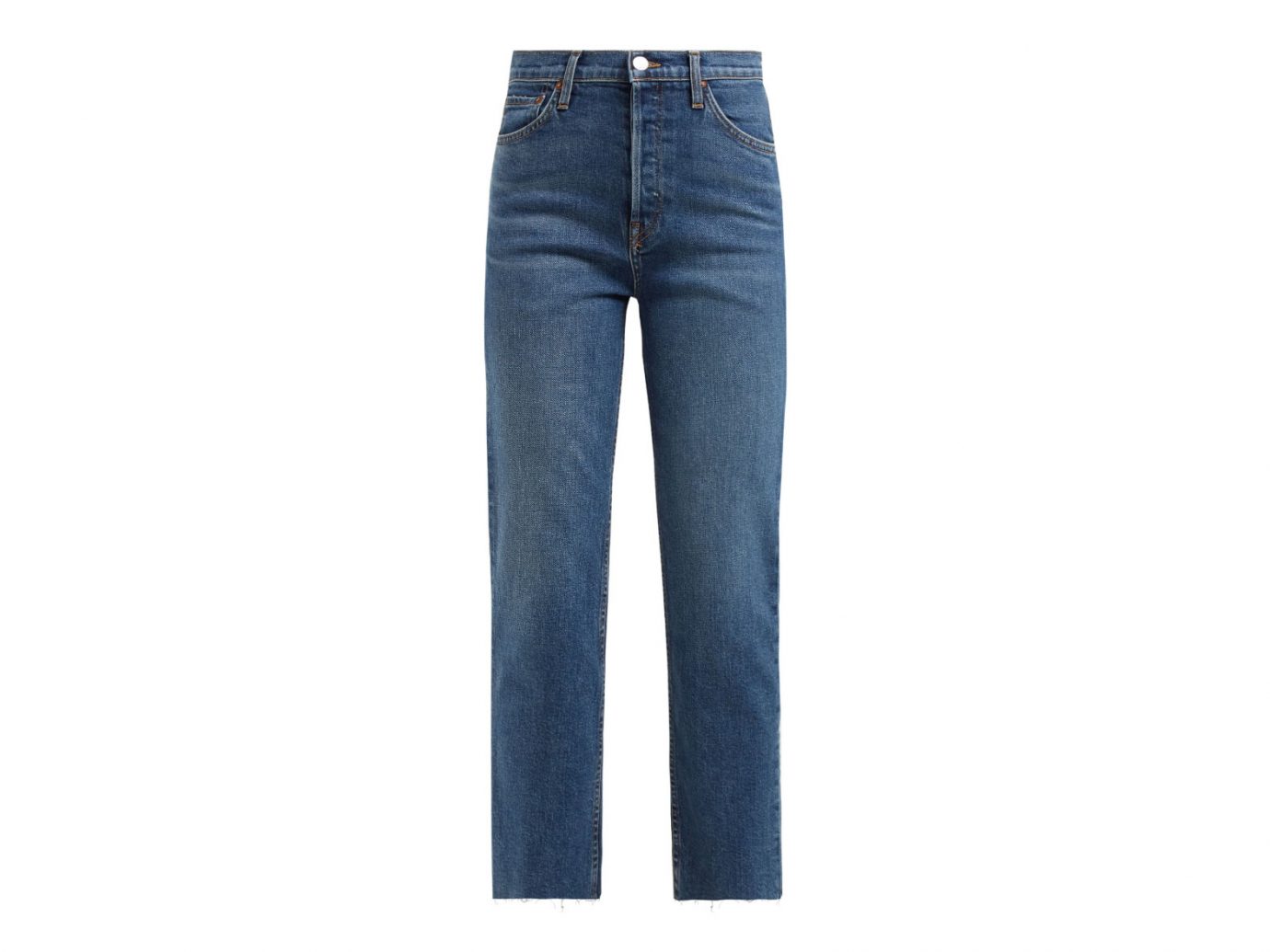 RE/DONE ORIGINALS Stovepipe high-rise straight-leg jeans