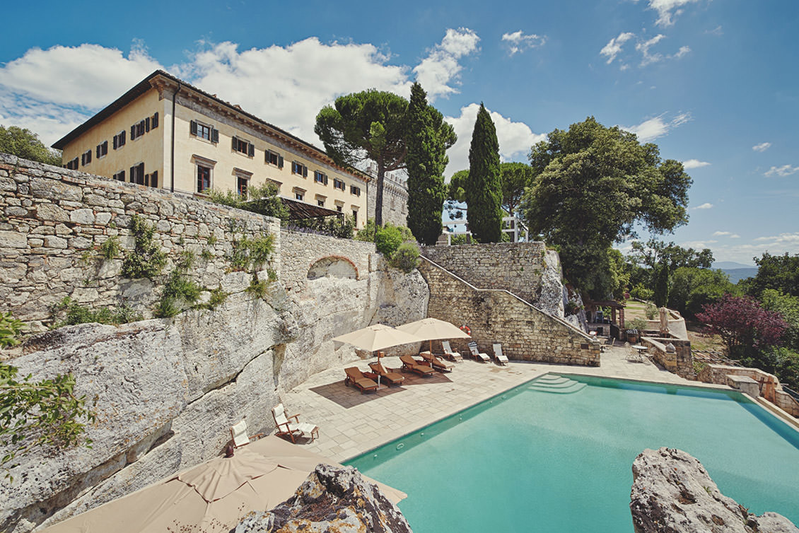 Pool at Borgo Pignano