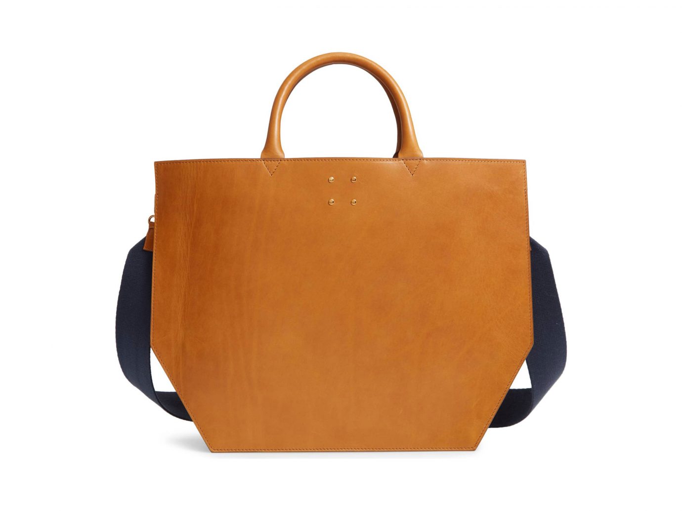 TRADEMARK Collapsing Leather Tote