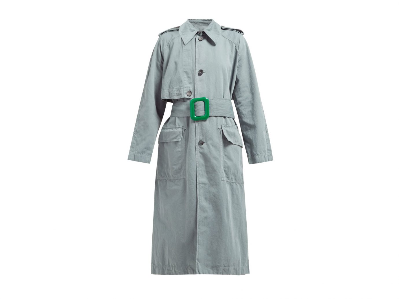 Acne Studios Cotton and linen-blend trench coat