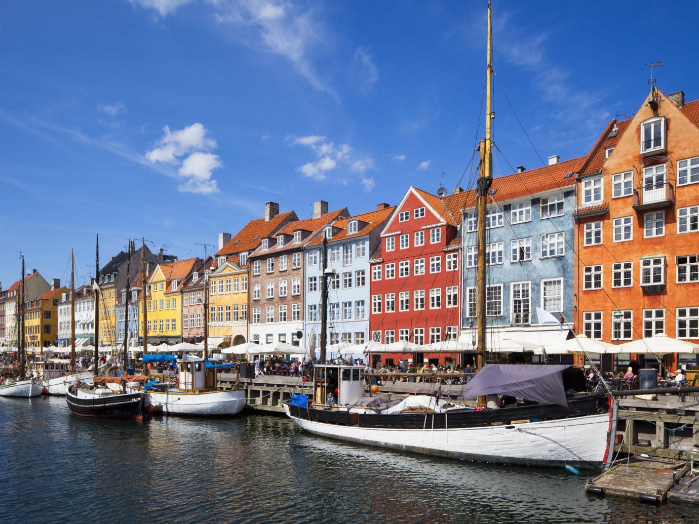 Nyhavn street in Denmark