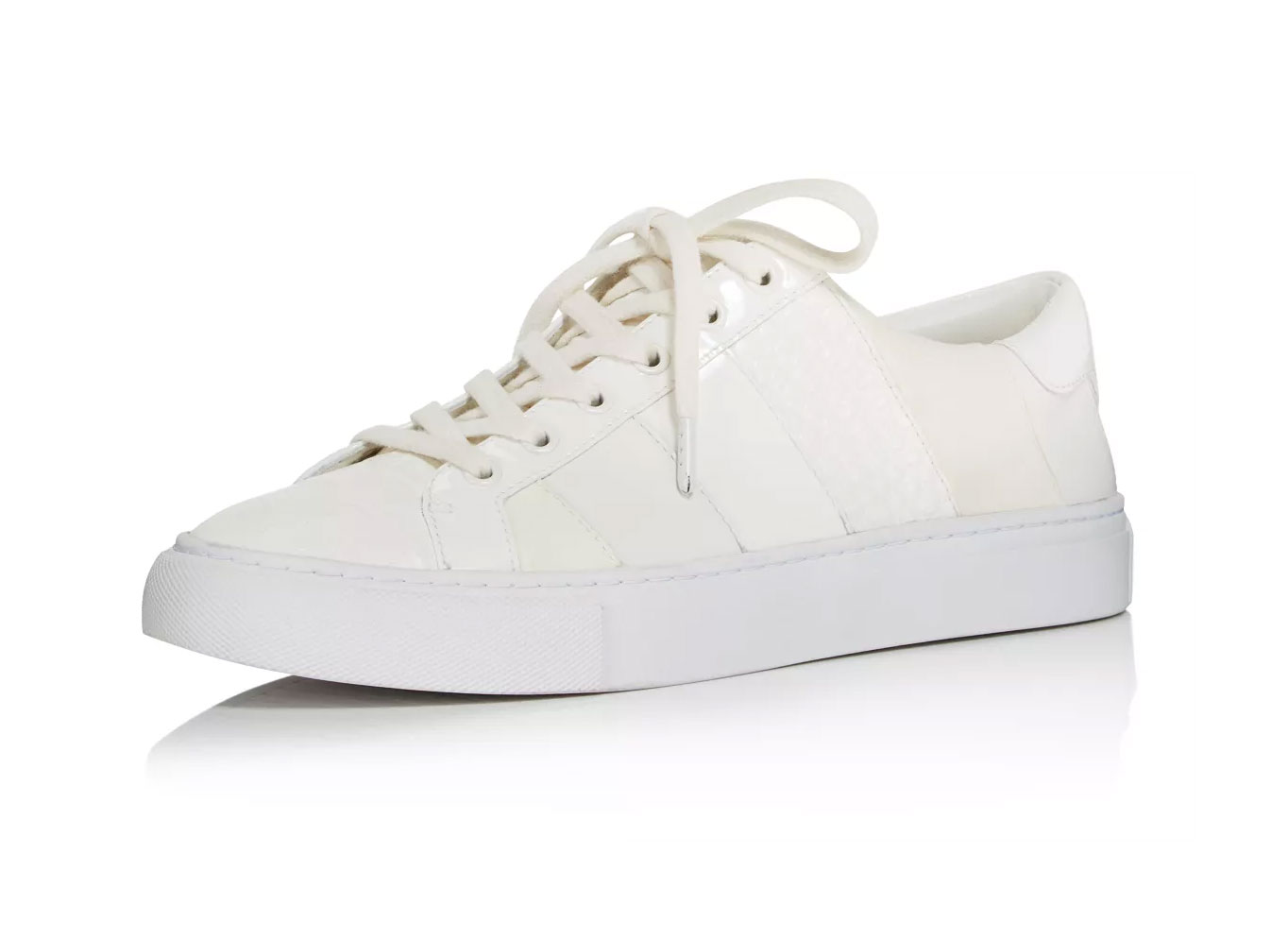 Tory Burch Women's Ames Leather & Suede Sneakers