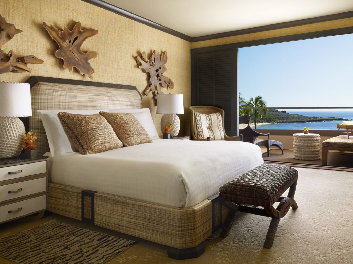 Bedroom at Four Seasons Resort Lanai