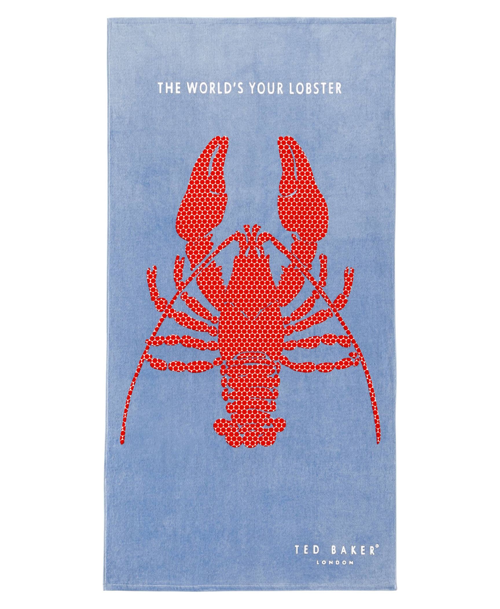 Vintage 80s Martha’s Vineyard Massachusetts Lobster Beach Towel