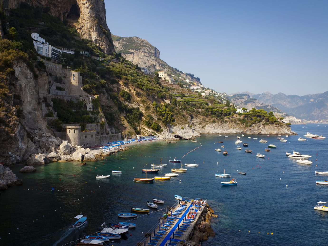 "The beautiful Amalfi Coast, Conca Dei Marini Bay, Italy."