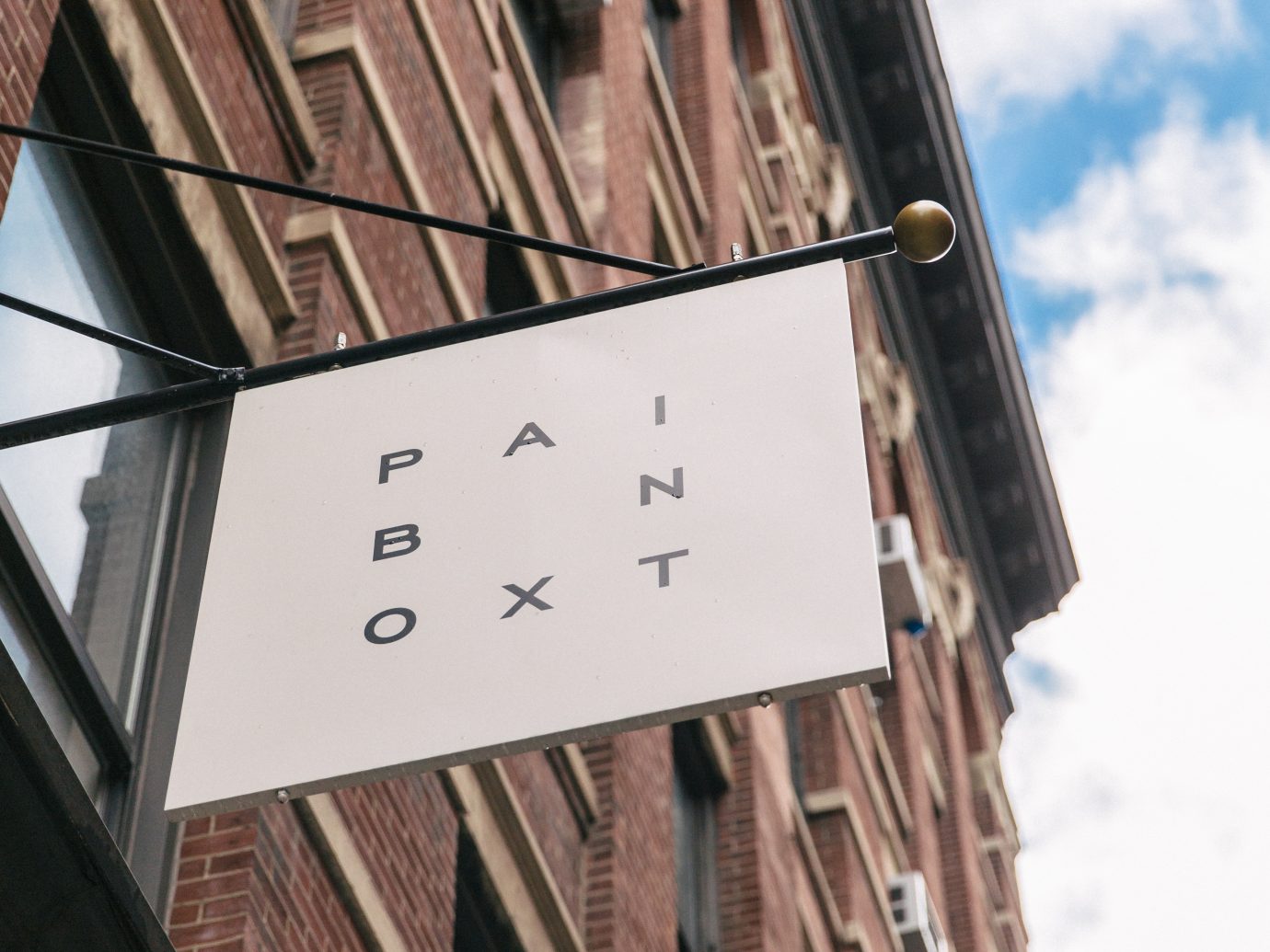 Paintbox exterior sign
