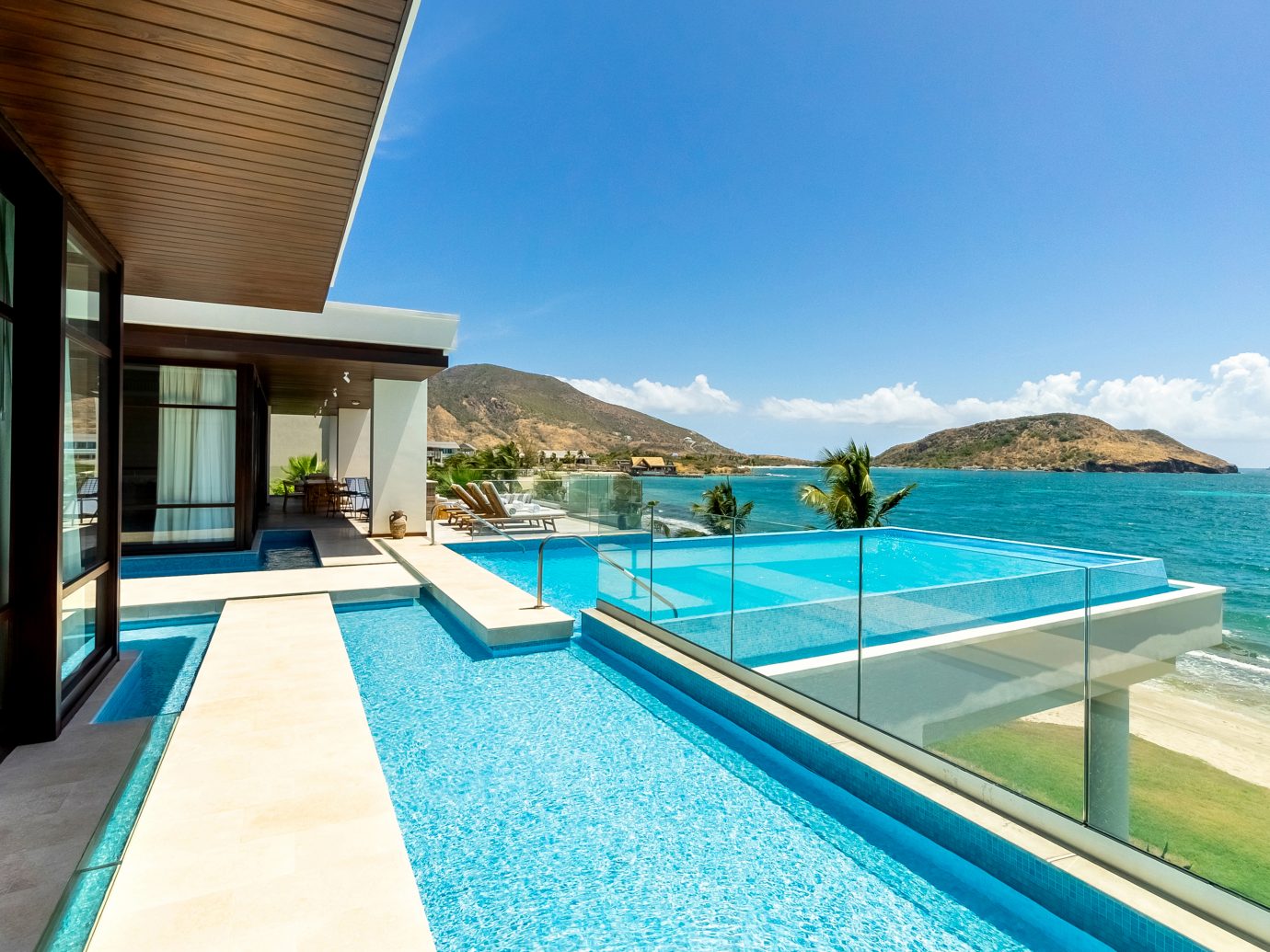 Presidential Villa pool at the Park Hyatt St. Kitts