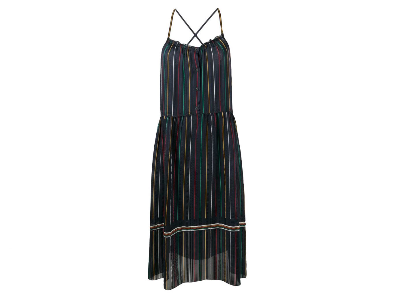 Rag & Bone Austin Stripe Silk Dress