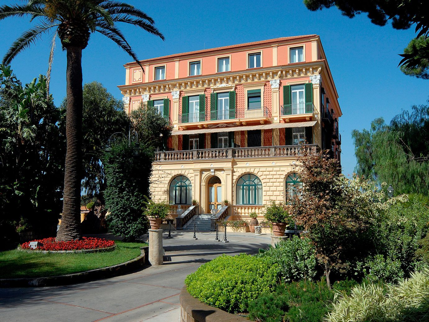Exterior view of Grand Hotel Excelsior Vittoria Sorrento, Italy