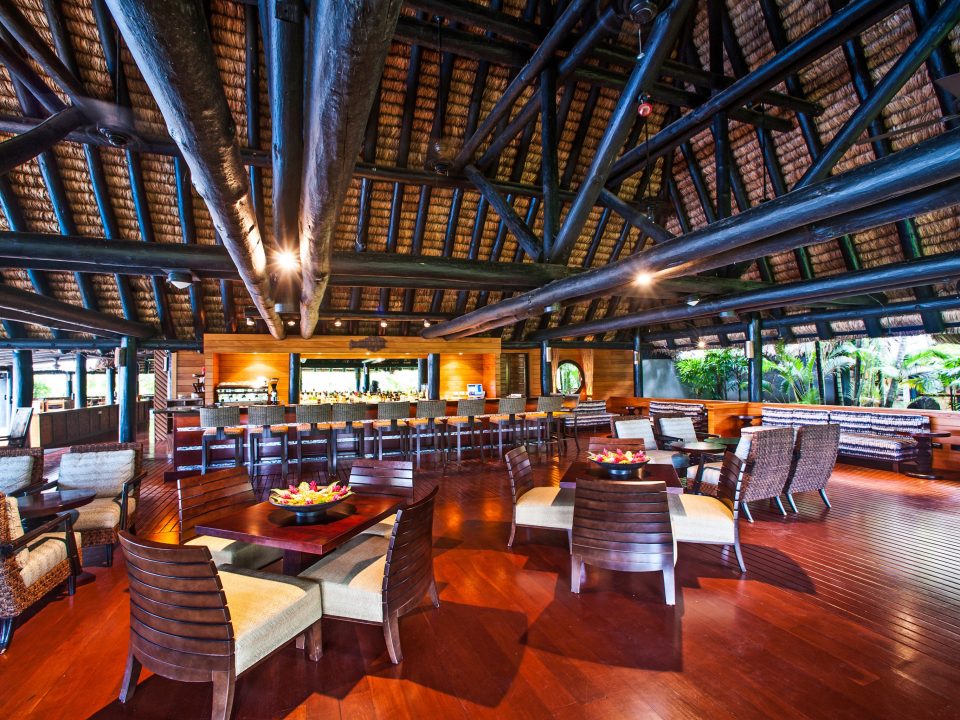 Restaurant at Jean-Michel Cousteau Resort Fiji