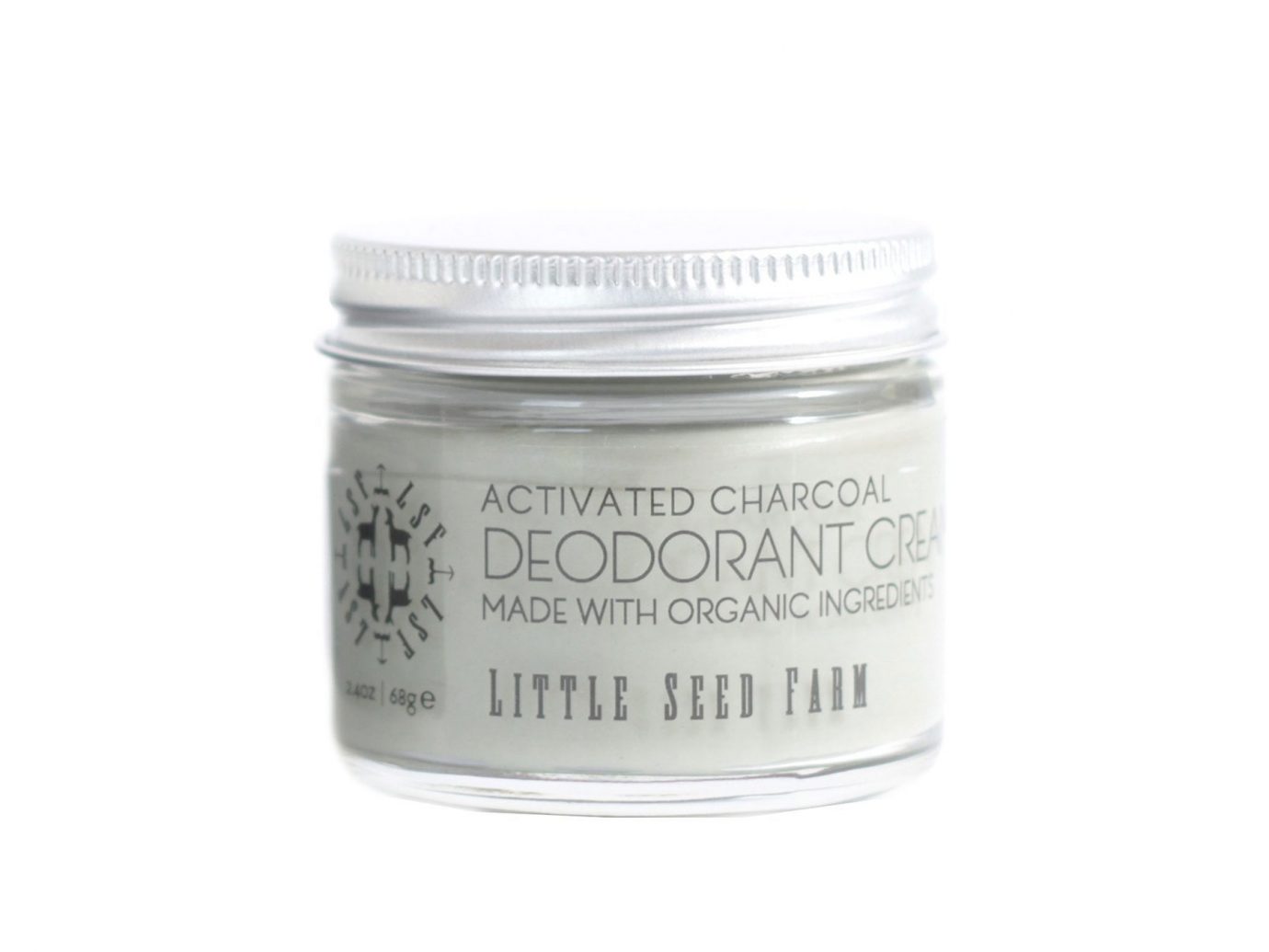 Little Seed Farm Natural Deodorant Cream: Activated Charcoal